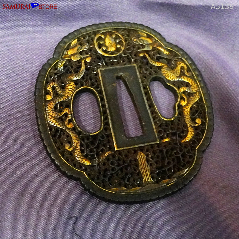 A5139 Pair of antique Daisho Katana & Wakizashi w/ NBTHK Hozon certificates