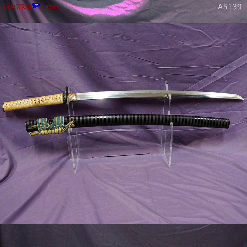 A5139 Pair of antique Daisho Katana & Wakizashi w/ NBTHK Hozon certificates