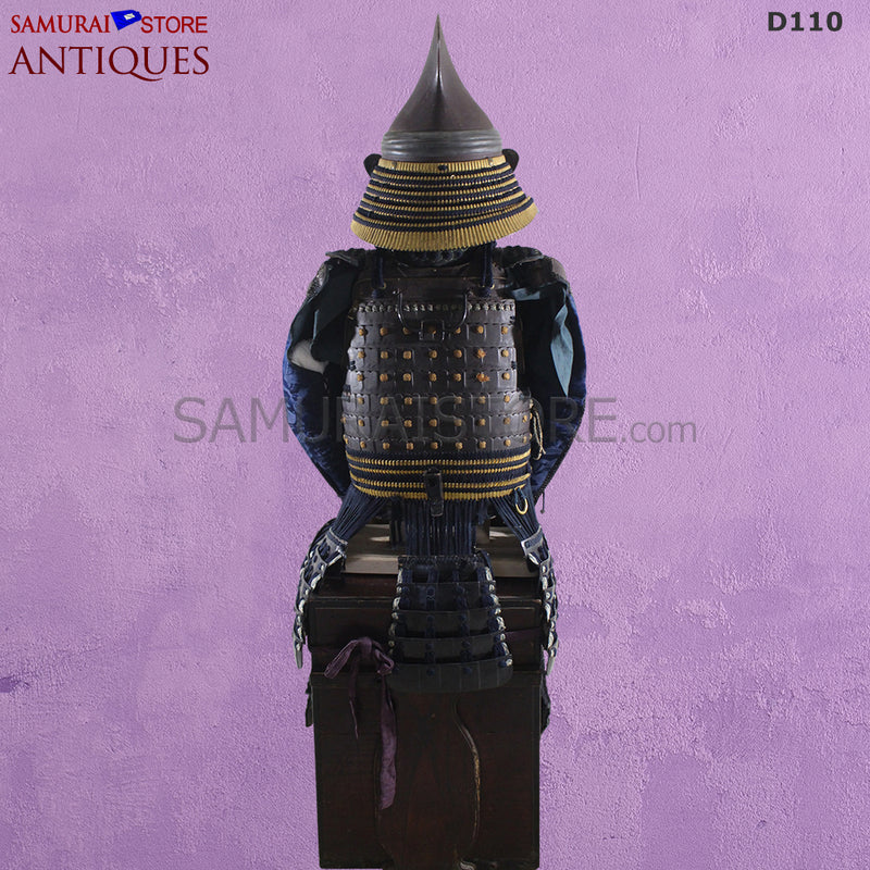 D110 Antique suit of armor Edo Period w/ Certificate