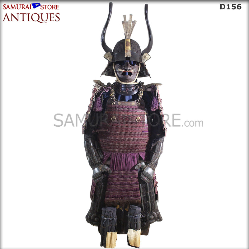 D156 Antique Armor Edo period w/ Higher Grade Certificate - SAMURAI STORE