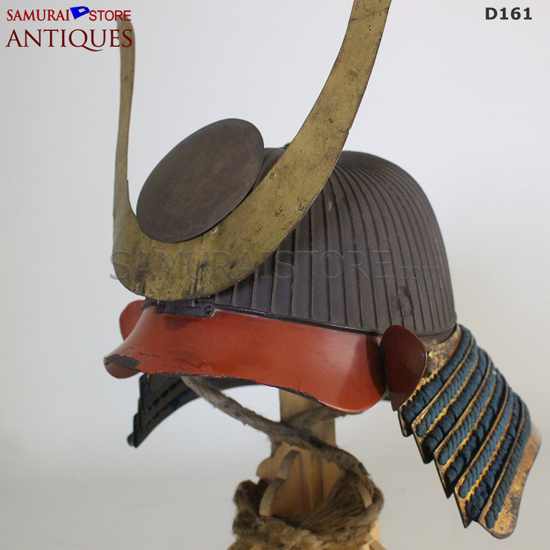 D161 Antique Armor Vermilion Red Edo period w/ certificate