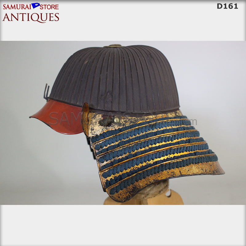 D161 Antique Armor Vermilion Red Edo period w/ certificate