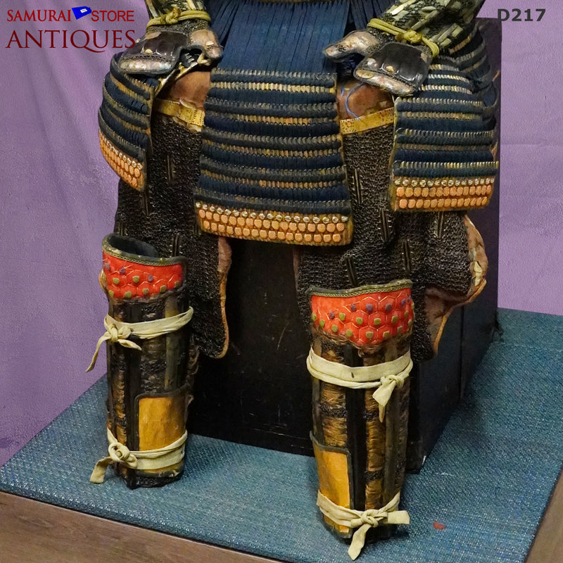 D217 Antique Armor HINOMARU Edo Period w/ Special Certificate
