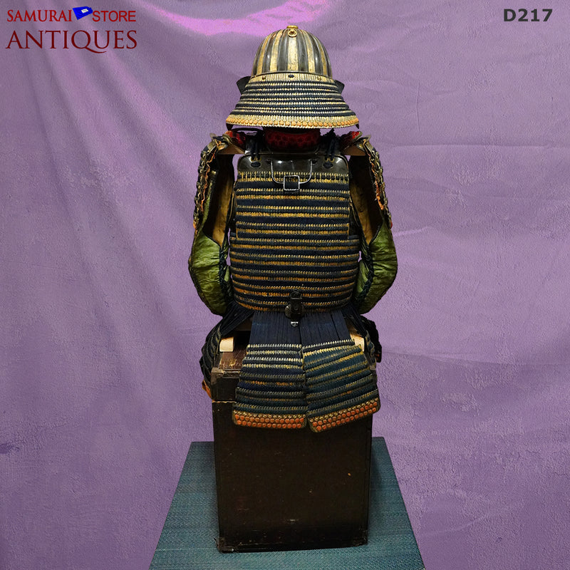 D217 Antique Armor HINOMARU Edo Period w/ Special Certificate