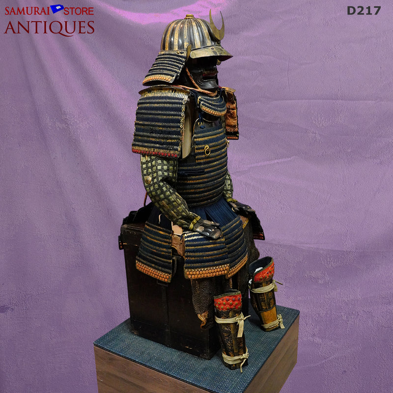 D217 Antique Armor HINOMARU Edo Period w/ Special Certificate