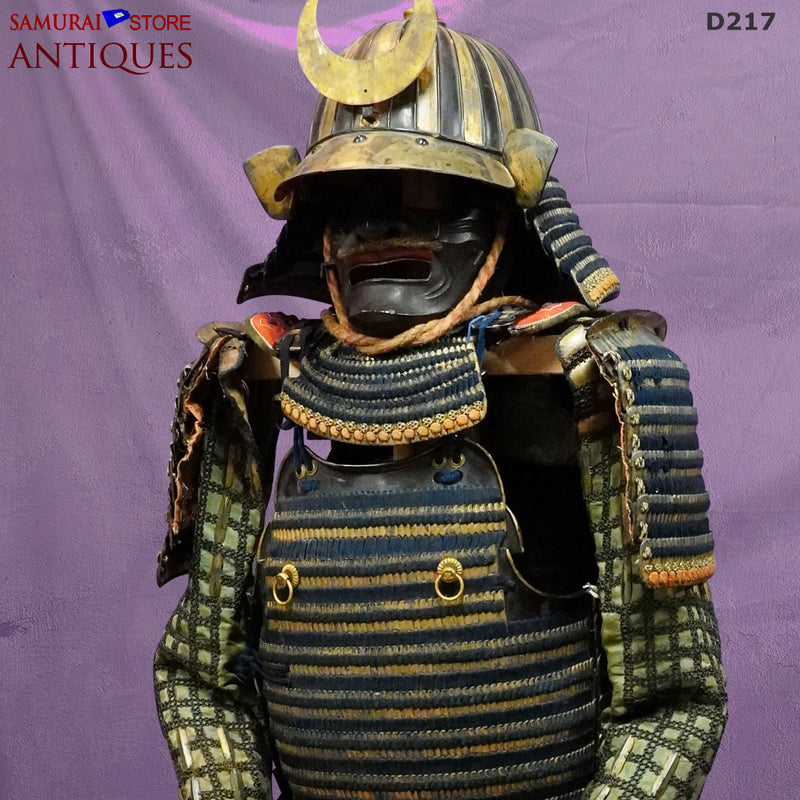 D217 Antique Armor HINOMARU Edo Period w/ Special Certificate