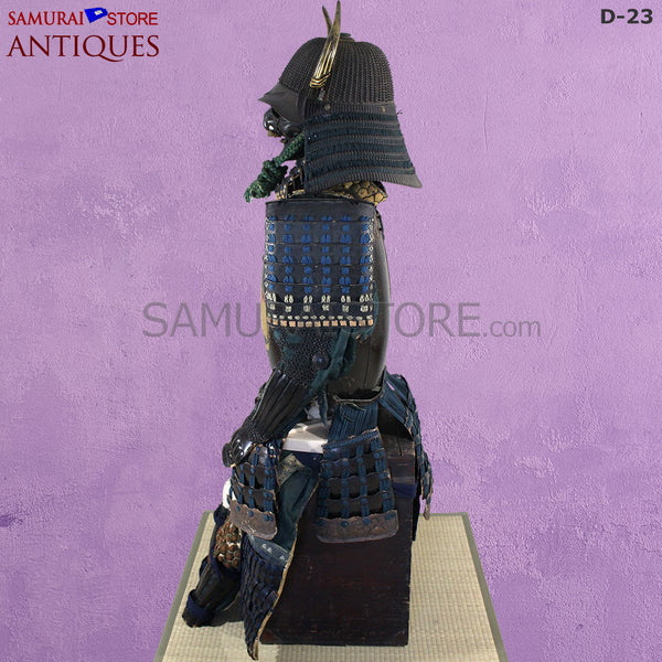 D23 Antique Edo period Samurai Armor w/ Great Maki-e dragon