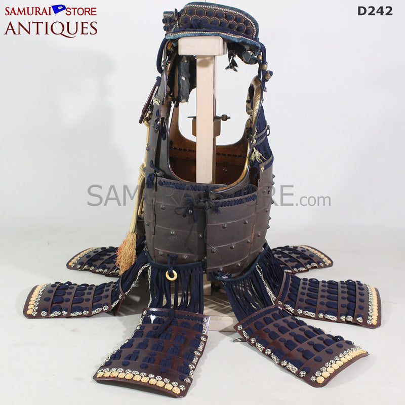 D242 Antique Armor Edo period w/ Top-Ranked JUYO Certificate