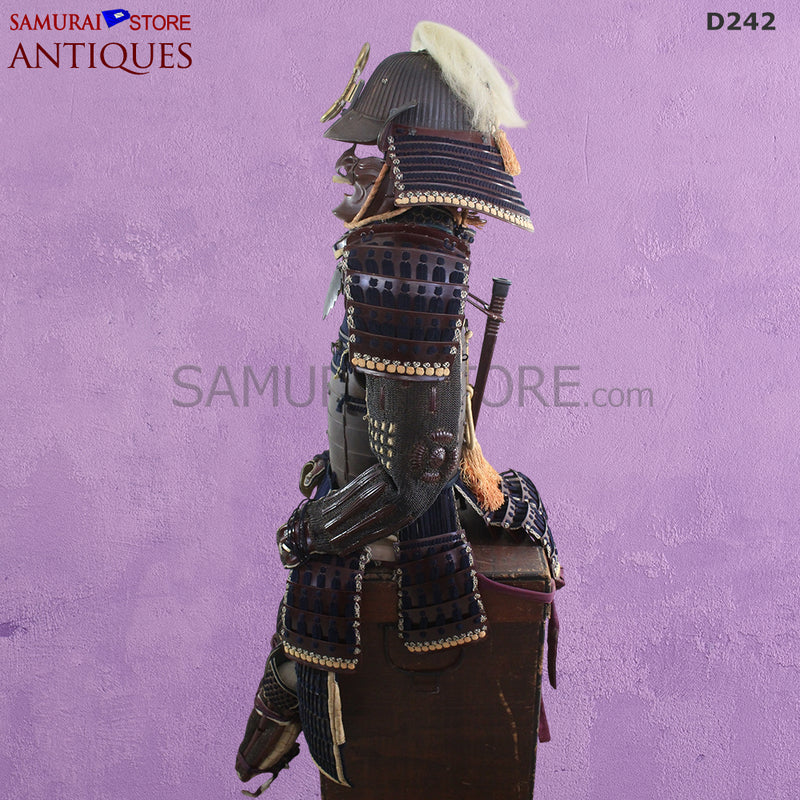 D242 Antique Armor Edo period w/ Top-Ranked JUYO Certificate