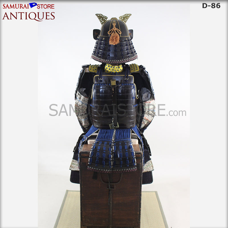 D86 Antique Samurai Armor w/ Certificate Edo Period