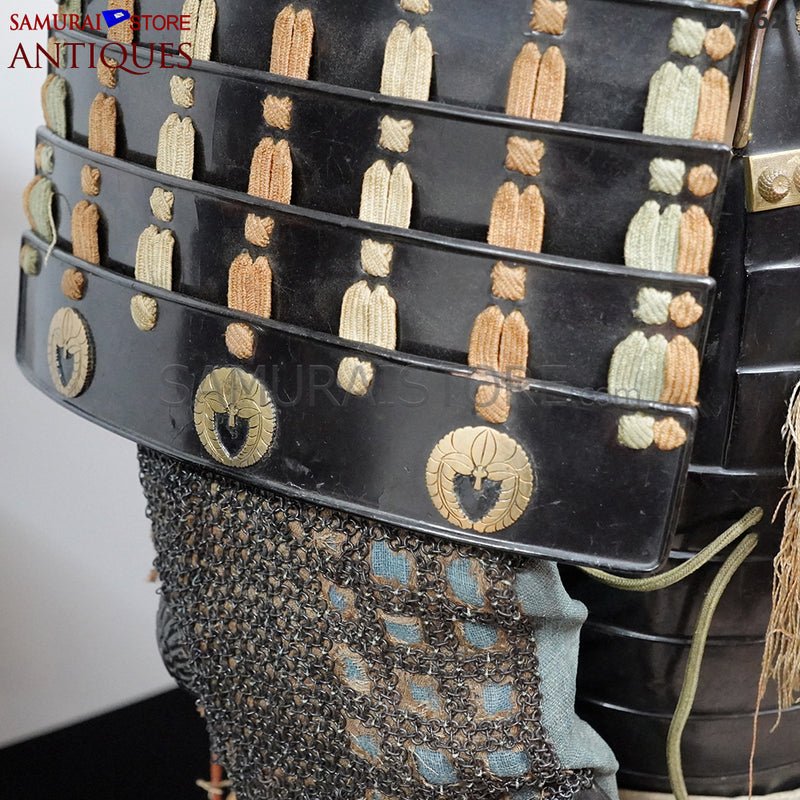 DT62 Antique Samurai Armor worn by Warlord Naito Masanaga