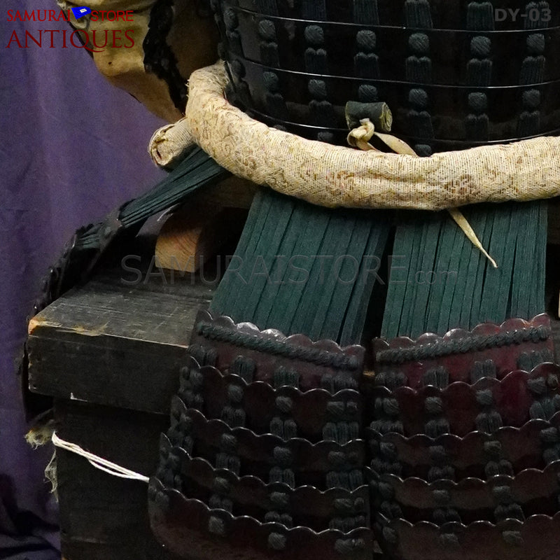 DY03 Antique suit of armor Edo Period w/ Certificate