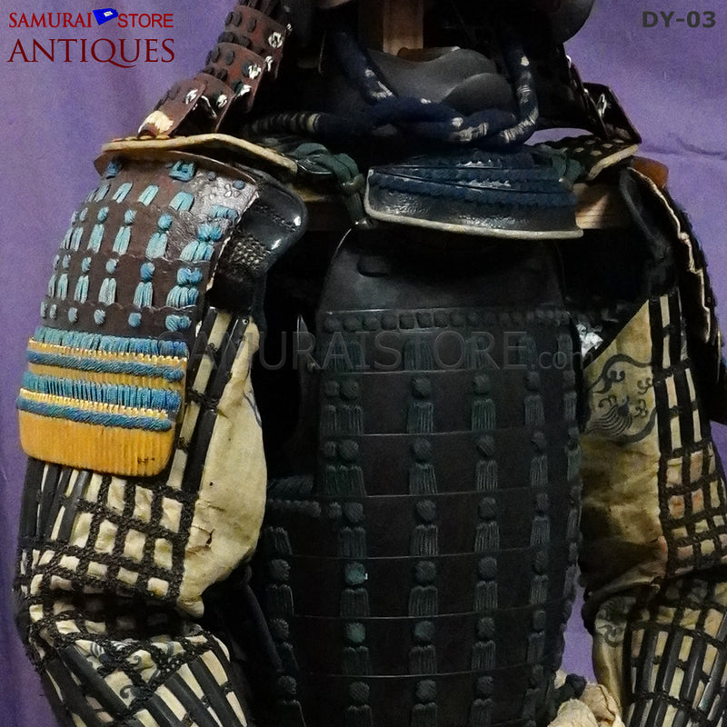 DY03 Antique suit of armor Edo Period w/ Certificate