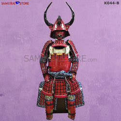 (Ready-To-Ship) K044 Red Suigyu Samurai Armor