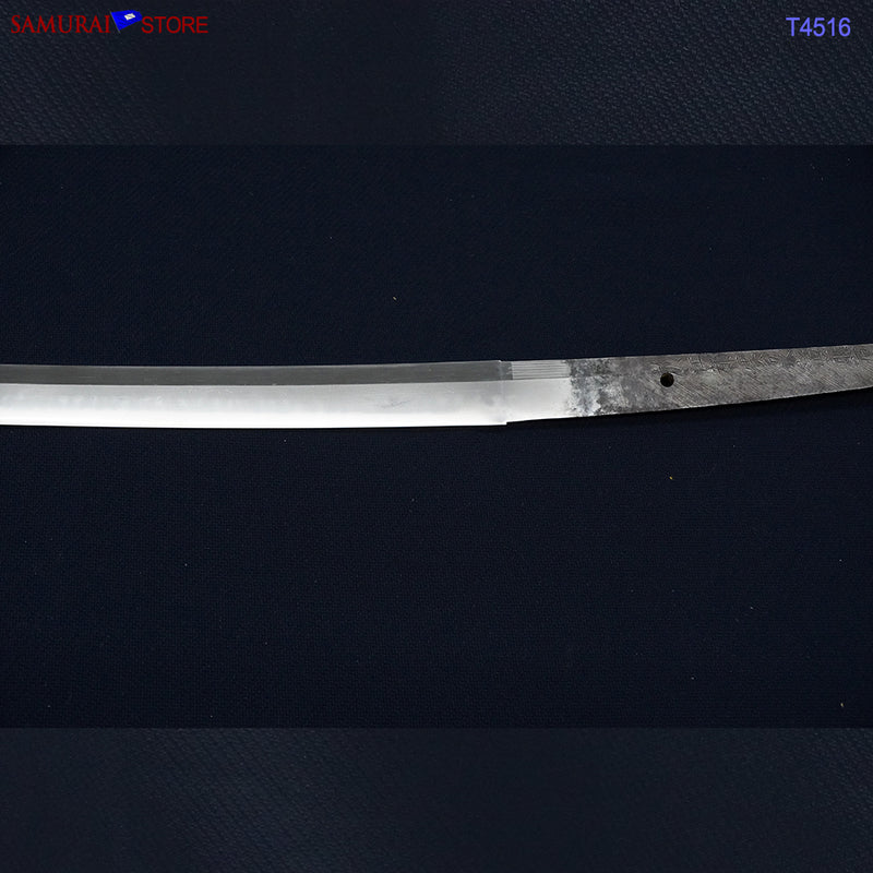 T4516 Antique Katana Sword NAGANOBU - NBTHK Hozon certificate Edo period