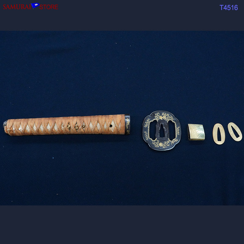 T4516 Antique Katana Sword NAGANOBU - NBTHK Hozon certificate Edo period