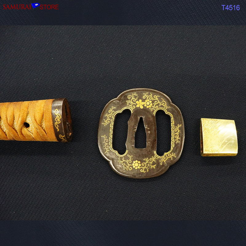 T4516 Antique Katana Sword NAGANOBU - NBTHK Hozon certificate Edo period