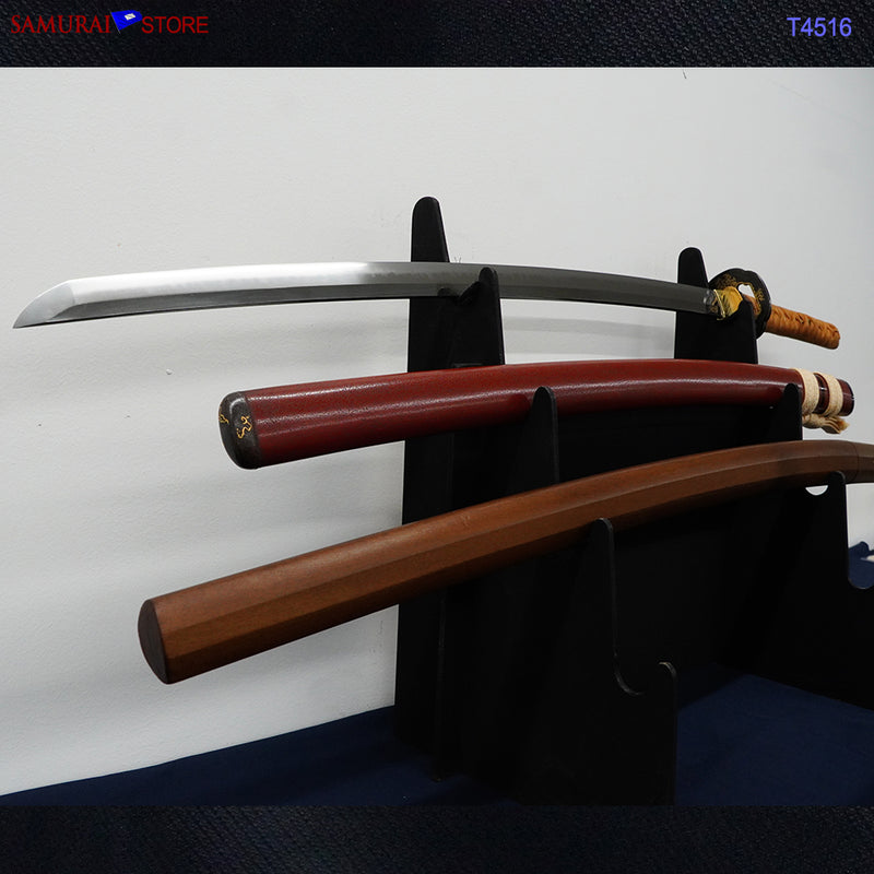 T4516 Antique Katana Sword NAGANOBU - NBTHK Hozon certificate Edo period