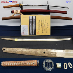 T4516 Antique Katana Sword NAGANOBU - NBTHK Hozon certificate Edo period