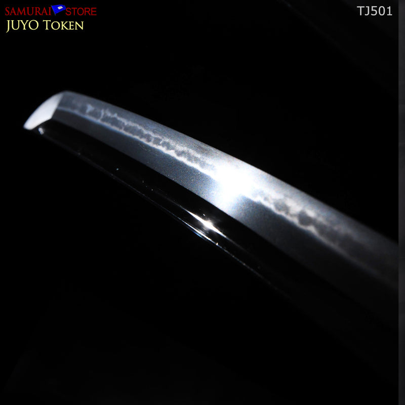 TJ501 Katana sword RAI-KUNIYASU -  NBTHK JUYO Token Important Sword certificate