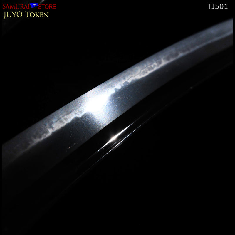 TJ501 Katana sword RAI-KUNIYASU -  NBTHK JUYO Token Important Sword certificate