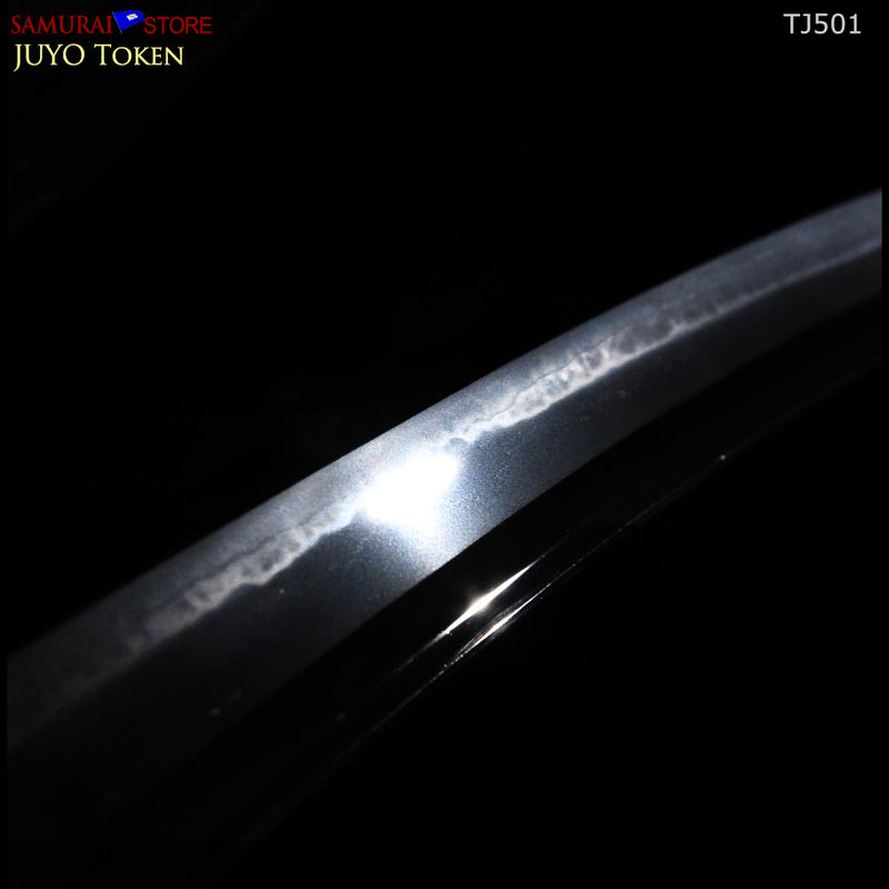 TJ501 Katana sword RAI-KUNIYASU -  NBTHK JUYO Token Important Sword certificate