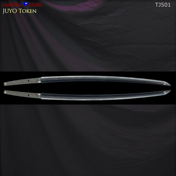 TJ501 Katana sword RAI-KUNIYASU -  NBTHK JUYO Token Important Sword certificate
