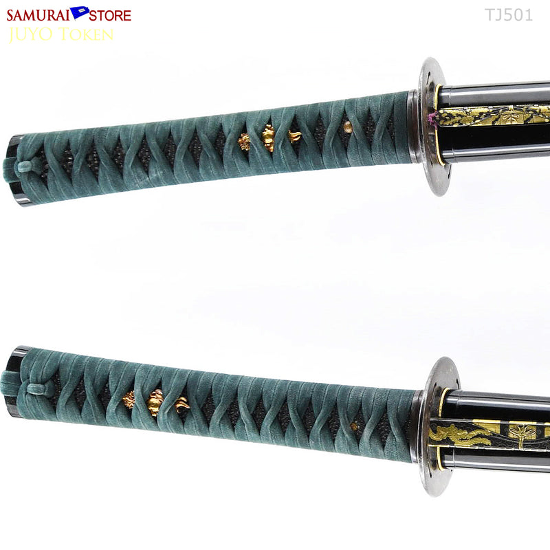 TJ501 Katana sword RAI-KUNIYASU -  NBTHK JUYO Token Important Sword certificate