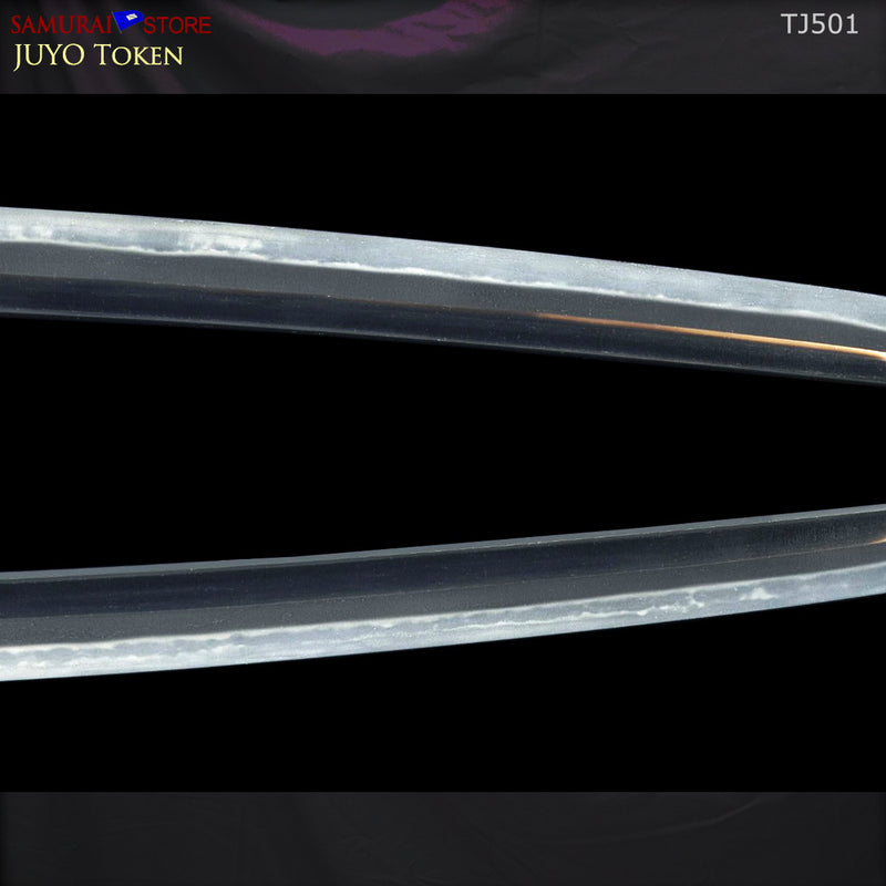 TJ501 Katana sword RAI-KUNIYASU -  NBTHK JUYO Token Important Sword certificate