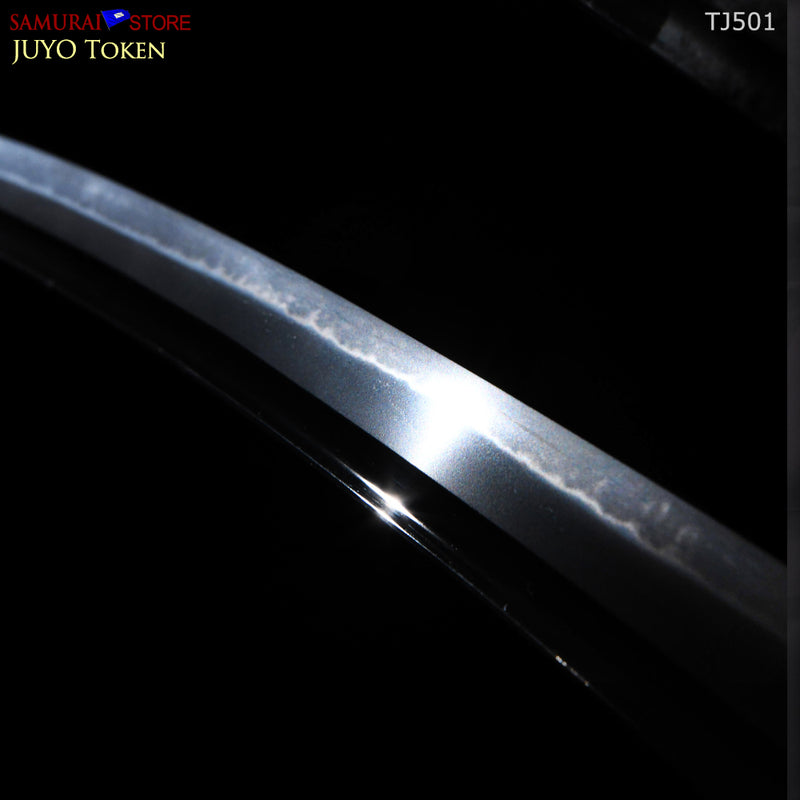 TJ501 Katana sword RAI-KUNIYASU -  NBTHK JUYO Token Important Sword certificate