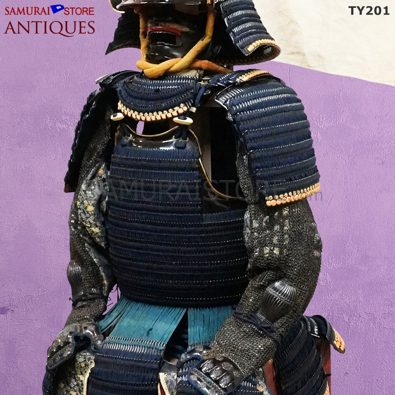 TY201 Antique Armor SAOTOME IETOSHI Edo period w/ Higher Grade Certificate