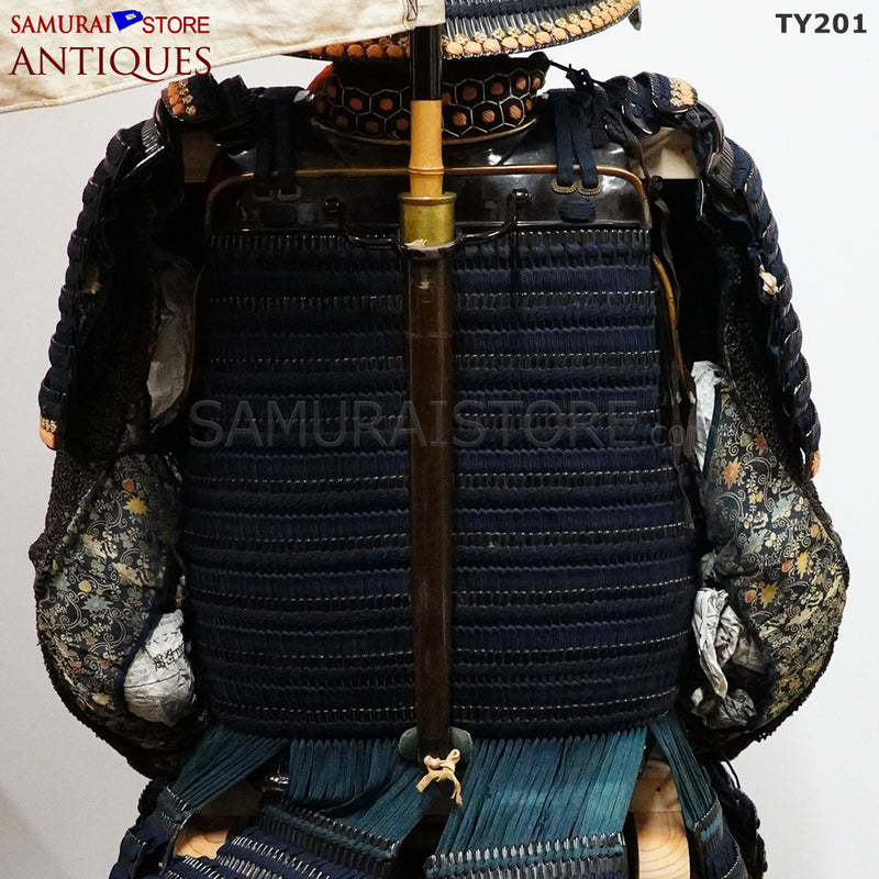 TY201 Antique Armor SAOTOME IETOSHI Edo period w/ Higher Grade Certificate