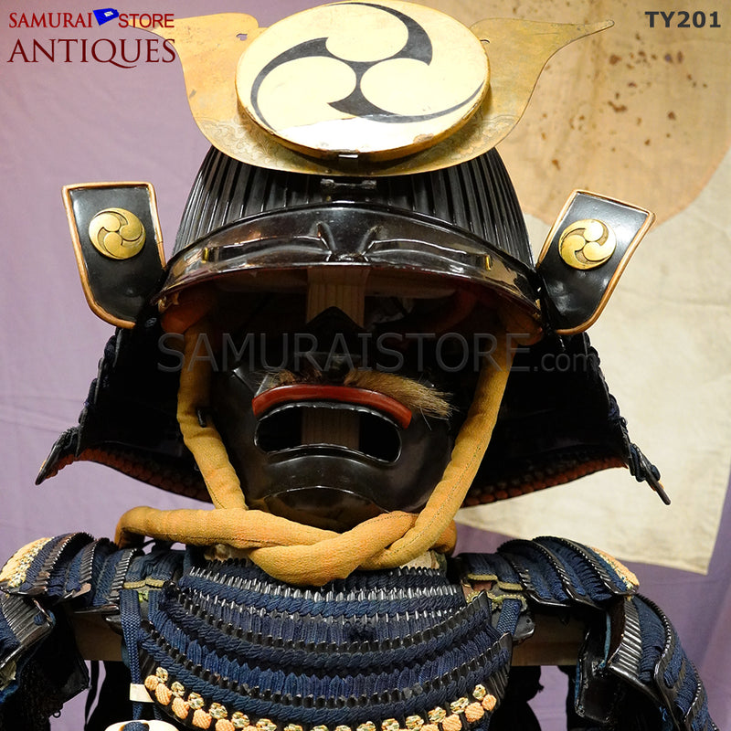 TY201 Antique Armor SAOTOME IETOSHI Edo period w/ Higher Grade Certificate