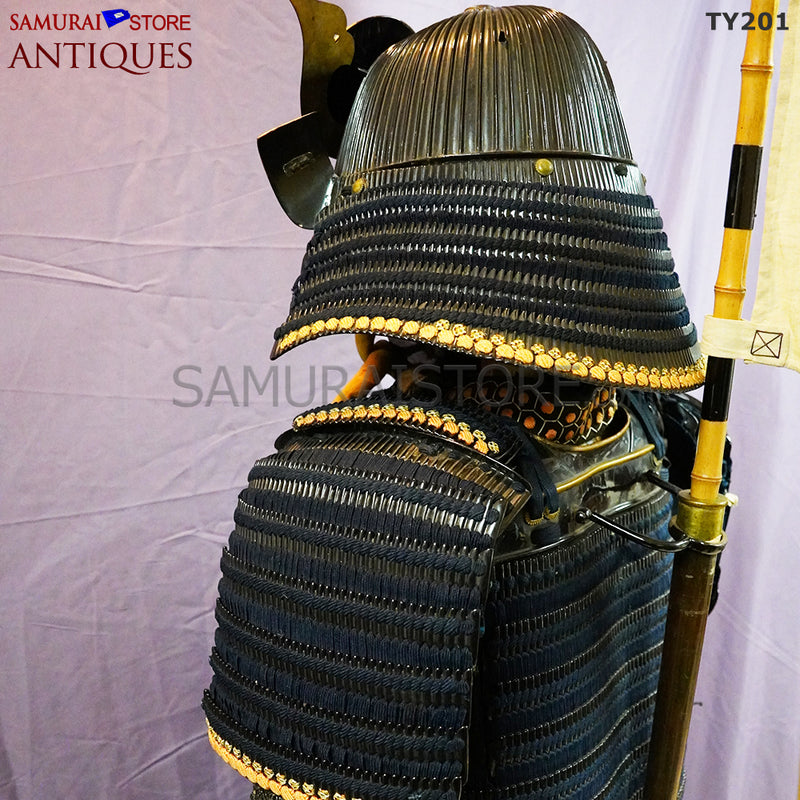 TY201 Antique Armor SAOTOME IETOSHI Edo period w/ Higher Grade Certificate