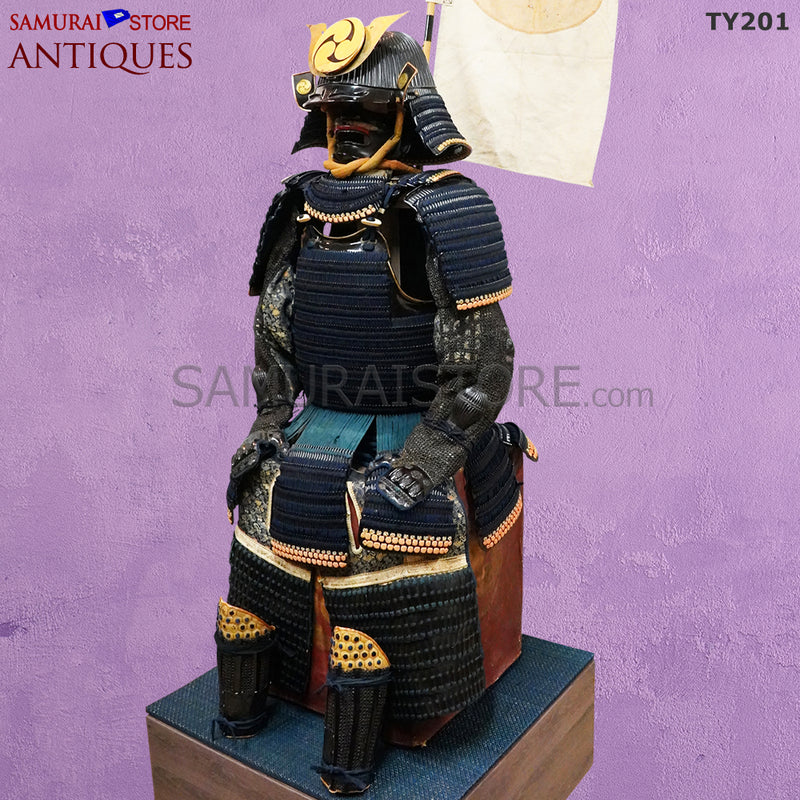 TY201 Antique Armor SAOTOME IETOSHI Edo period w/ Higher Grade Certificate