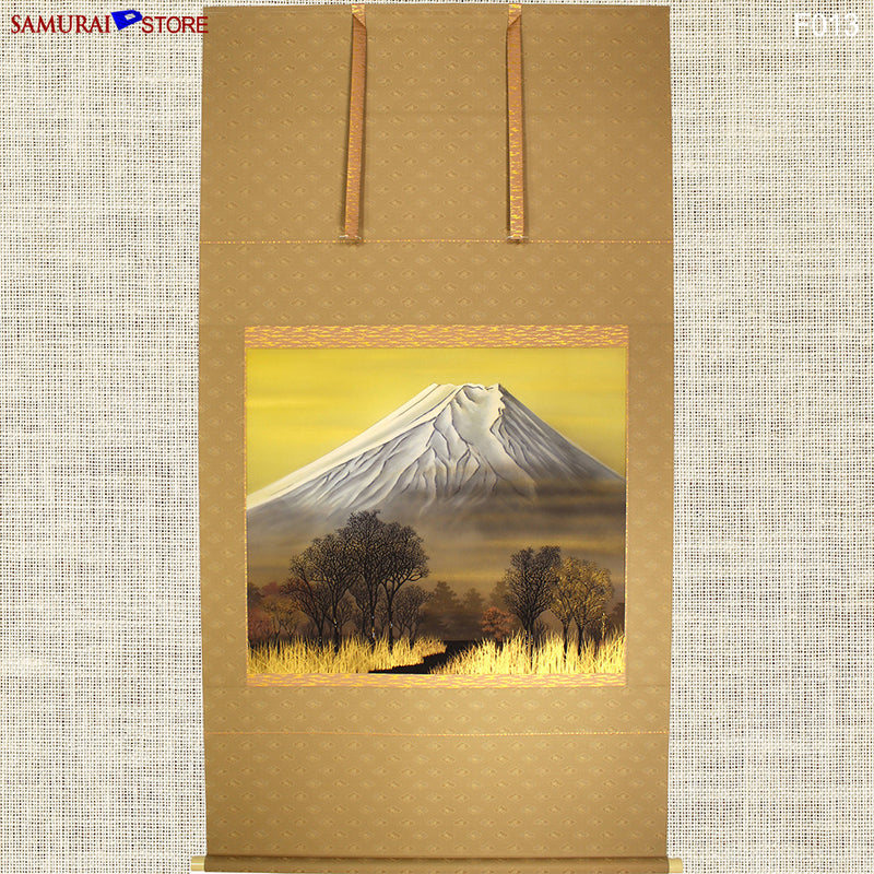 Hanging Scroll Painting MT FUJI - Kakejiku F013 - SAMURAI STORE